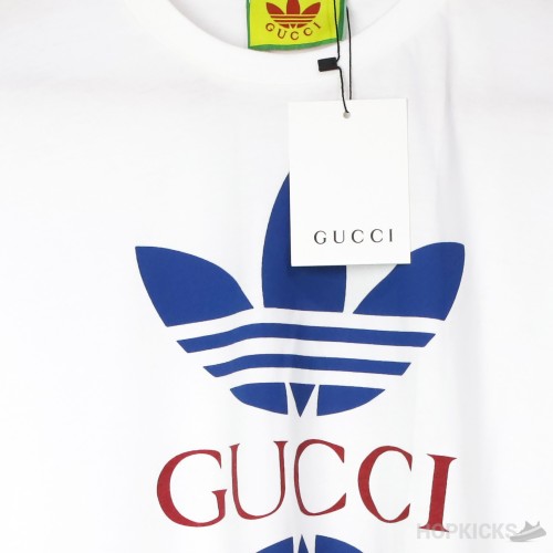 Gucci x Adidas White T-Shirt